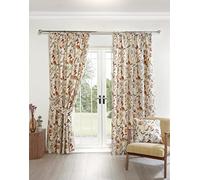 Sundour Grove Floral Pencil Pleat Curtains 90 x 90 In Multi