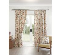 Sundour Grove Floral Pencil Pleat Curtains 46 x 90 In Multi