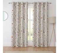 Sundour Hampshire Multi Eyelet Ready Made Eyelet Curtains - Multi - 46x90" - Curtains