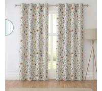 Sundour Hampshire Multi Eyelet Ready Made Eyelet Curtains - Multi - 90x72" - Curtains