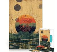 Sundown Fields 1000 Pieces Jigsaw Puzzles for Adults Recall Upgrade Stress Relief Tight Cut Santa Wish Pick 50x75cm