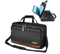 SUNDOY DJ Controller Case - Protective Storage Bag with Adjustable Shoulder Straps, Compatible with MC4000/DJ-RB/DDJ-REV1/DDJ-SR2/SR/OMNIS-DUO/Mixtrack Platinum FX DJ Controller (M-60x12x39-CM)