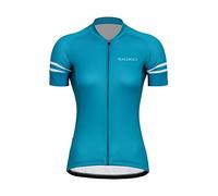 Sundried Women's Short Sleeved Cycle Jersey Ladies Turquoise Road Bike Cycling Shirt MTB Top (Turquoise XXL)
