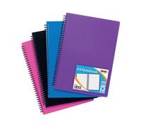 Sundry A4 Wiro Polypropylene Notebook (5 Pack) 301471
