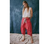 Sundry Cropped Harem Pants at Free People in High Risk Red, Size: US 4 - female