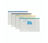Sundry Zip Bags Plastic Clr A4 PK12