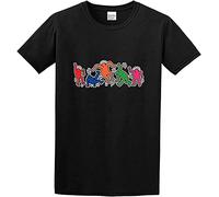sunduo Men's Funny Kei%th Har%ing T-Shirt Short Sleeve T-Shirt Size M Black
