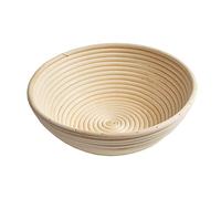 Suneast Banneton Proofing Basket for Bread and Dough, Round Banneton Brotform Sourdough Proving Basket, Natural Rising Rattan Bowl for Home Artisan Bakers Baking - 20 * 8cm