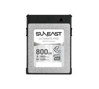 SUNEAST (Japan) ULTIMATE PRO WHITE Series 800GB Cfexpress Type B VPG400 Memory Card Read: 1800MB/s Write: 1600MB/s with TLC NAND