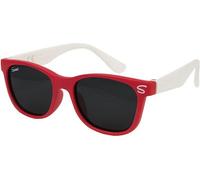 Suneez Kids Unbreakable UVA / UVB Blocking Sunglasses with Strap - Ivica Red / White - 8-12 Years