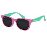 Suneez Kids Unbreakable UVA / UVB Blocking Sunglasses with Strap - Trinxa Pink / Turquoise - 3-8 Years