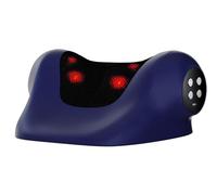 Sunegg Neck Traction Device,Portable Neck Stretcher with Heat,3 Adjustable Modes Cervical Traction Device Suitable for Pain Relief and Muscle Relaxation Spinal Correction (Blue)