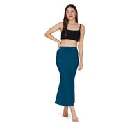 Sunehla Deal Saree Shapewear Petticoat for Women | Mermaid Style | Drawstring & Elastic Waist | Stretchable Inner Skirt (Astronaut, XX-Large)