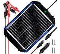 SUNER POWER 20W 12V Solar Battery Trickle Charger & Maintainer PRO, Built-in Intelligent MPPT Controller, Waterproof 12 Volt 20 Watt Solar Panel Charging Kits for Car Marine RV Trailer Boat Automotive