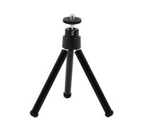SUNESA Projector Mounts 2PCS Mini Flexible Projector Tripod Stand Bracket Mini Projector YG300 YG310 RD802 Aluminum Alloy Holder Stand Projector Tripod Projector Mounting Bracket (Color : Black)