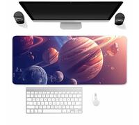 Suneve Large Gaming Mouse Mat Universe Galaxy, mouse Pad 1000x500mm, Computer Keyboard Mousepad Extended Desk Mat, Soft Smooth Surface and Anti-Slip Rubber Base for Office/gaming