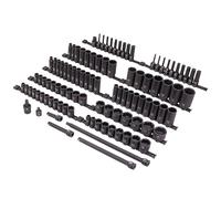 SUNEX, 26102 1/2-Inch SAE & Metric 6-Point Socket Set, Standard, Deep and Hex, 102-Piece