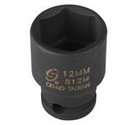 Sunex 812m 1/4-Inch Drive 12-Mm Impact Socket