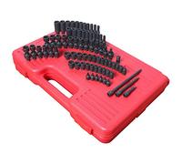 Sunex Tools 1874 1/4" Drive Master Fractional and Metric Impact Sockets Set