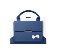 Suney iPad Pro 10.5 Case, Fashion PU Leather Auto Wake/Up Function Hands-Free Stand Business Handbag Cover with Multi Typing Angle Full Body Protective Case For 2017 iPad Pro 10.5 -Blue