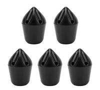 SUNFECILI 5Pcs Plastic Arrowheads Whistling Arrowheads for Signal Sound Locating or Recreation with Friend, Practice Match Tip, Hunting Arrow Tip, Arrowhead Accessory