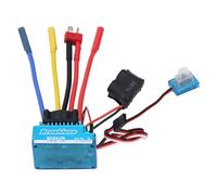 SUNFECILI 60A Brushless ESC Electronic Speed Controller for 1/10 RC Model Car Boat, Waterproof ESC with 3A 5.8V BEC Speed Controller Replacement Top Current 320A T Power Connector