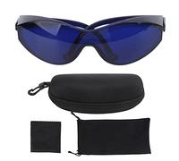 SUNFECILI Golf Ball Finder Glasses, Professional Lenses and Sunglasses with Golf Ball Finder, Blue Lenses, Eye Protection, and Matte Frame with Case, Exclusively for Golf Ball Finding Enthusiasts.