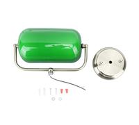 SUNFECILI Green Glass Bankers Wall Sconce,Traditional Wall Lamp with Pull Chain Switch,Vintage Lamp for Home, Indoor Wall Sconces for Bedroom Dining Room Living Room