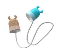 SUNFECILI Kids Reading Light, Creative Hanging Neck Desktop Night Light, Cute Mini LED Neck Reading Light Bendable Headboard Light, Ambient Book Light for Reading in Bed,Cute Desk Lamp