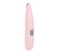 SUNFECILI Pet Foot Hair Trimmer Low Noise Rechargeable Electric Cat Dog Grooming Clipper for Hair Around Eyes Ears Face (Pink)