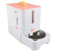 SUNFECILI Space Saving Pet Food Dispenser, Portable, Stylish, Large Volume, Ideal for Home & Travel Feeding