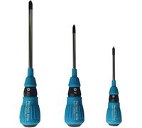 Sunflag +1 +2 +3 JIS Screwdrivers | Made in Japan (Perfect Grip Tang Through)