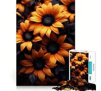 Sunflower 1000 Piece Jigsaw Puzzles for Adults Sharp Logic Toy Home Leisure Tight Cut Heartfelt Gift 38x52cm