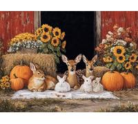 Sunflower 2000 Piece Jigsaw Puzzles for Adults, Colourful, Challenging & Brainteasing Adult puzzles 2000 Pieces Animals Deer, Fun jigsaws for The Whole Family 40x28 inch