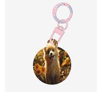 Sunflower and Puppy Dog Tags for Pets,Round Acrylic Pet ID Tags,Perfect for Small to Large Dogs and Cats,Cute & Functional
