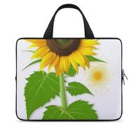 Sunflower and Weed Laptop Bag Durable Laptop Sleeve Water-Resistant Notebook Bag for Computer Or Tablet