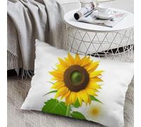 Sunflower and Weed Pillow Cover Soft Throw Pillow Cover Hidden Zipper Rectangular Lumbar Pillow Covers Decorative Body Cushion Case Pillowcase for Sofa Couch Bedroom 12 "x20