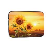 Sunflower at Sunset Laptop Bag Handheld Portable Briefcase Shockproof Protective Sleeve Computer Inner Bag for 15 inch inch Laptop