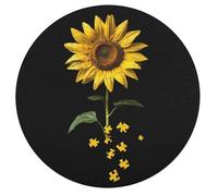 Sunflower Awesome Wooden Jigsaw Puzzles for Adults Funny Intelligent Games Round Home Decor Artwork