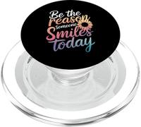 Sunflower Be The Reason Someone Smiles Today PopSockets PopGrip for MagSafe