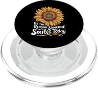 Sunflower Be The Reason Someone Smiles Today PopSockets PopGrip for MagSafe