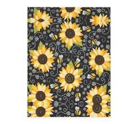 Sunflower Bees Printing Crystal Stickers for Crafts,Cute Stickers,Craft Supplies for Women Men for Laptop,Skateboard