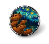 Sunflower Black Labrador Retriever Badge Pin Round Badge Metal Button Badges Brooch Lapel Pin for Men Women 1 Inch