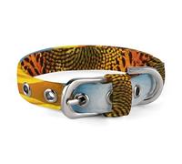 Sunflower Blooming Flowers Plants Dog Collar Adjustable Soft and Comfortable Puppy Collars with Metal Buckle Pet Collar for Small Medium Pet