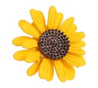 Sunflower Brooch, Cute Sunflower Brooch Elegant Alloy Women Lapel Pin Clothing Collocation Accessories Women Lapel Pins Hat Scarf Shawl Sweater Cardigan Clips Backpack Suit Ornament