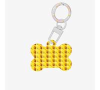 Sunflower Butterfly Sunny Printing 1 Pc Dog Bone Shape Id Tags Double Sided with Key Ring Craft for Pets