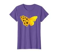 Sunflower Butterfly T-Shirt