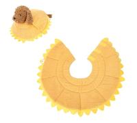 Sunflower Cat Recovery Cone Collar, Protective Donut Cone Comfy Pet Neck Collar with Hook for Dog Cat Puppy (L)