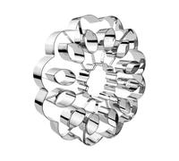 Sunflower Cookie Cutter - Stainless Steel Cookie Cutters Flower Shaped Cookie Stamp Press | Embossing Cookie Molds, Small Baking Tools, Embossing Cookie Molds for Cookies, Brownies, Cakes
