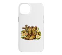 Sunflower Cowboy Boots Cross Western Faith Graphic Case for iPhone 14 Plus